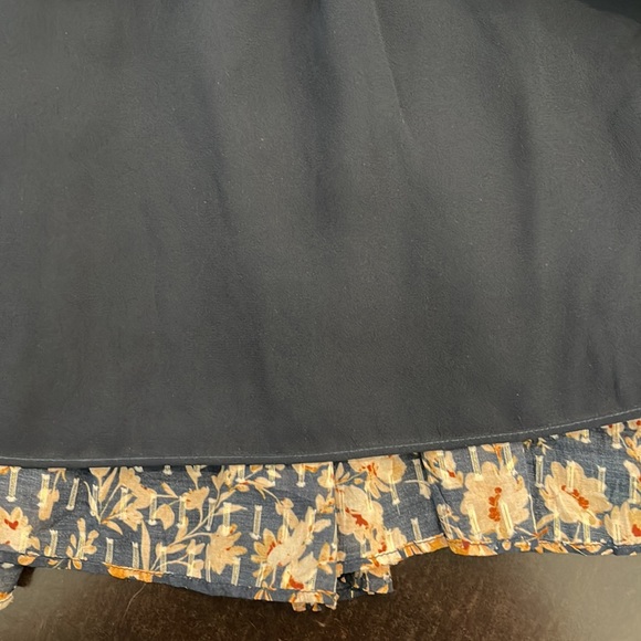 New! Intermix Silk Ruffle Skirt - Picture 6 of 8